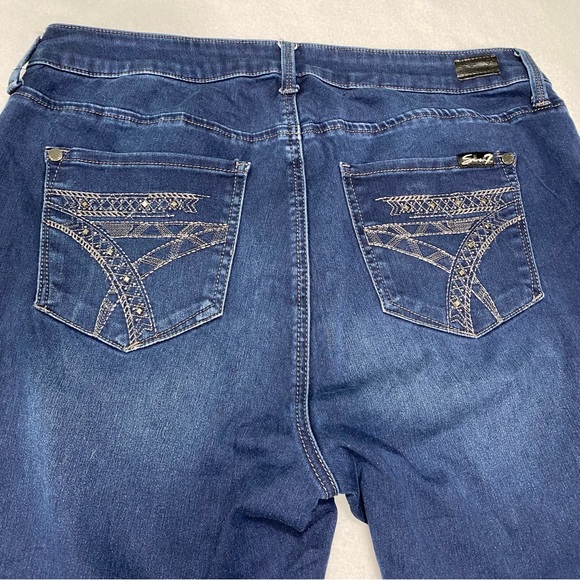 Seven7 Ankle Skinny Skin Fit Denim Jeans Size 16 #1336 - Picture 4 of 13